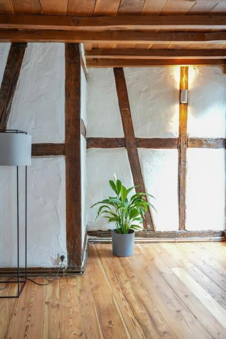 קובלנץ Charmante Fachwerk Wohnung Mit Terrasse In Der Altstadt מראה חיצוני תמונה